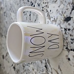 Rae Dunn Iridescent "Snow Day" Mug